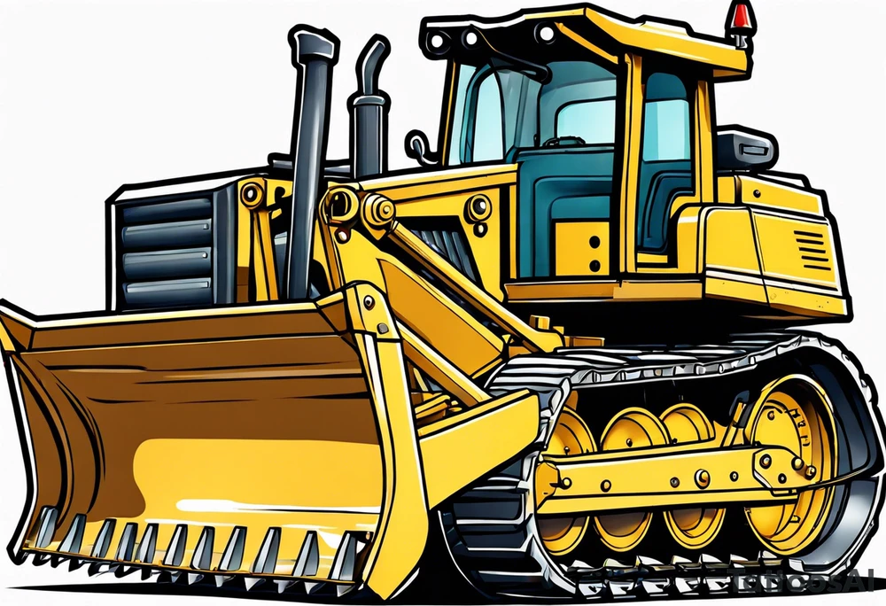Killdozer tattoo idea