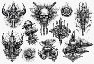 Artillery tattoo idea