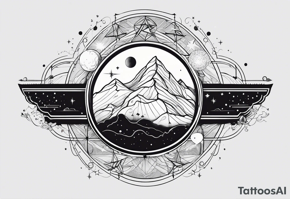 Roadtrip, constellation tattoo idea