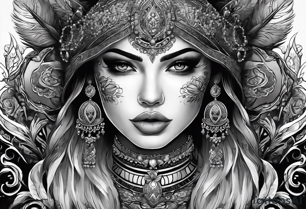 The name: Penellopy, and the name, Aghata Issis tattoo idea