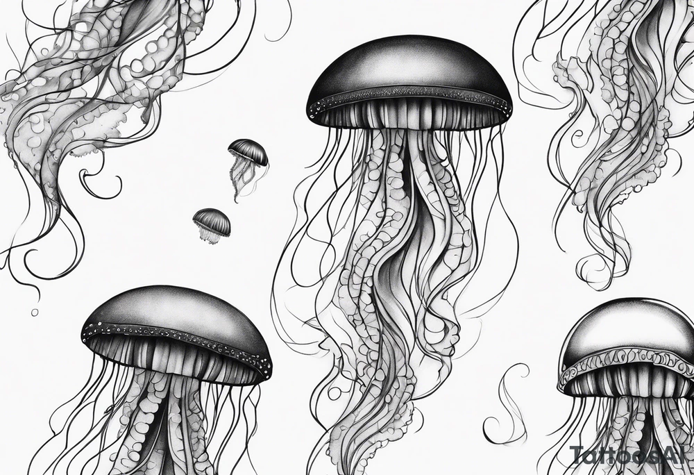 Jellyfish tattoo idea