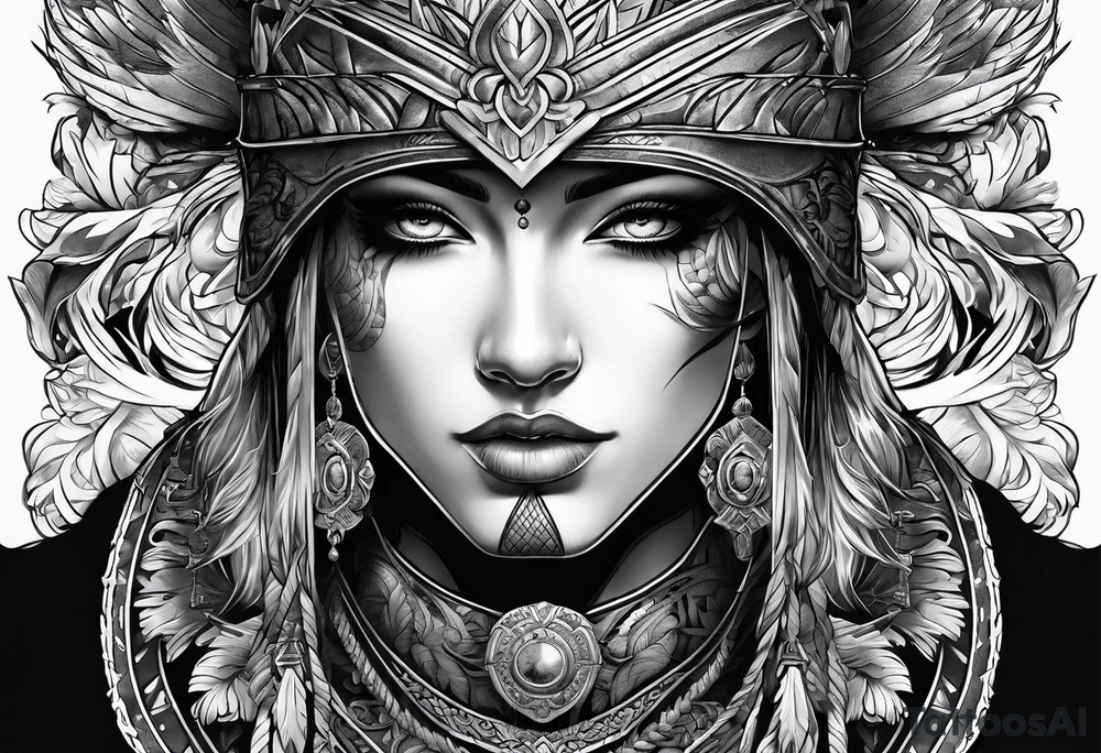 Warrior tattoo idea