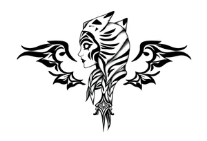 Ahsoka tattoo idea