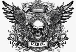 "MRBG" only this, nothing more tattoo idea