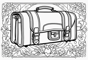 Utopia briefcase tattoo idea