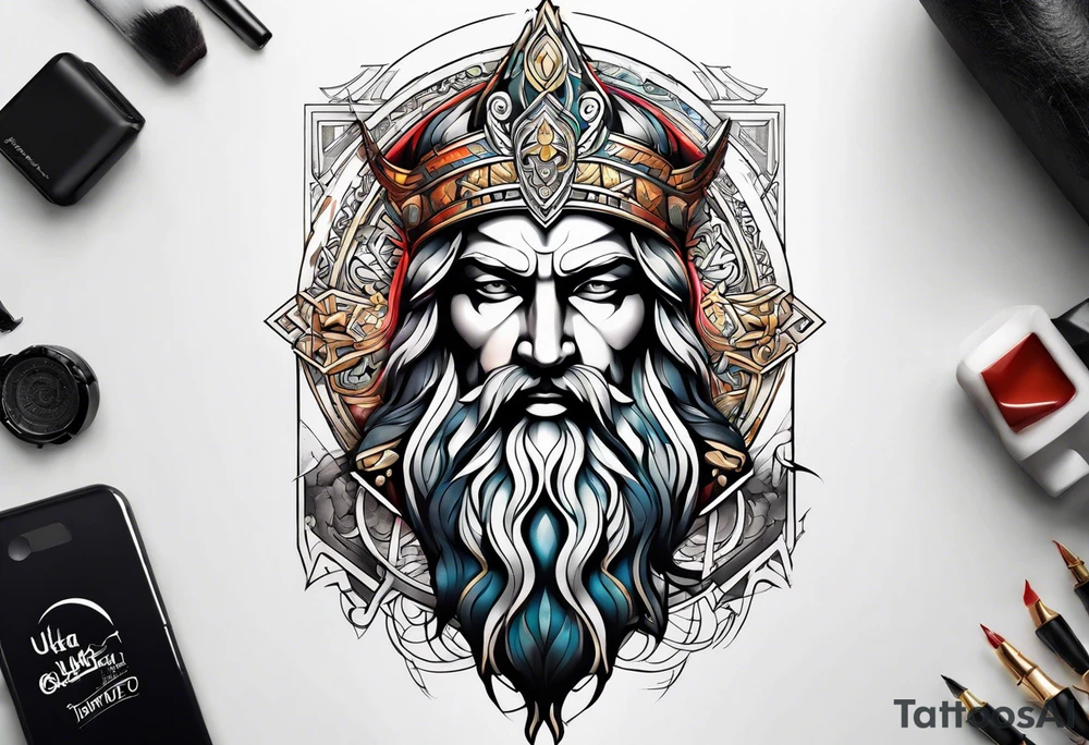 greek god tattoo idea