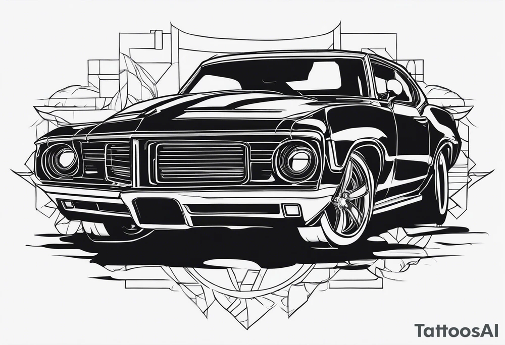 cars tattoo idea