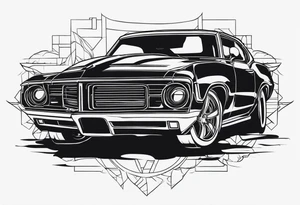 cars tattoo idea
