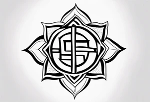 GYE NYAME tattoo idea