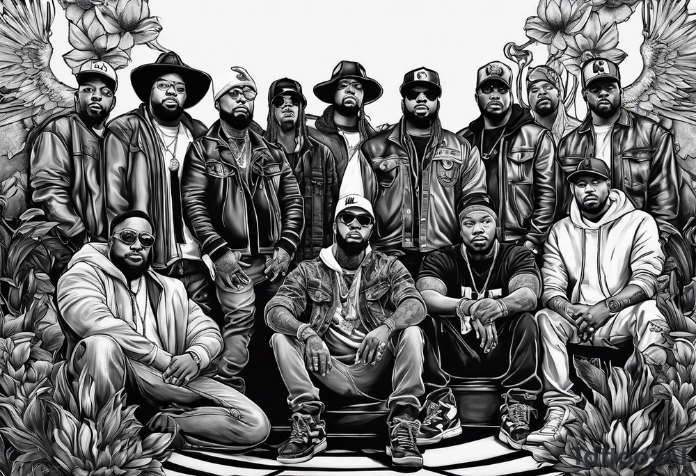 Wu-Tang for saying down by Law tattoo idea