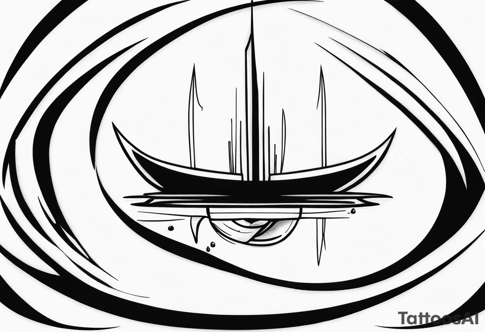 Tears ricocheting tattoo idea
