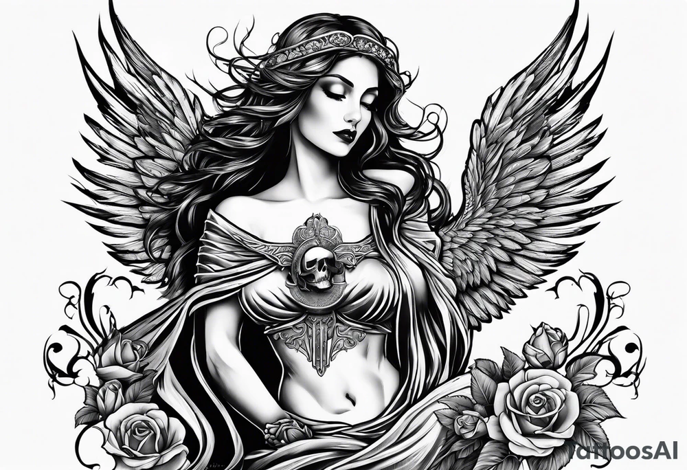 death angel tattoo idea