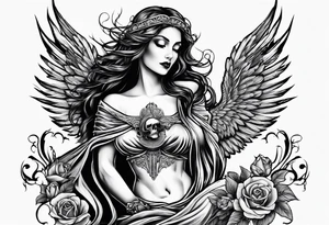 death angel tattoo idea