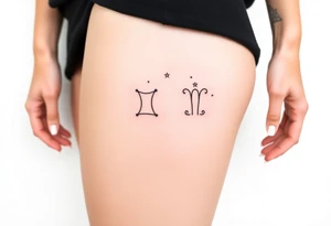 Constellation stars Gemini castor an pollux
Viola tattoo idea