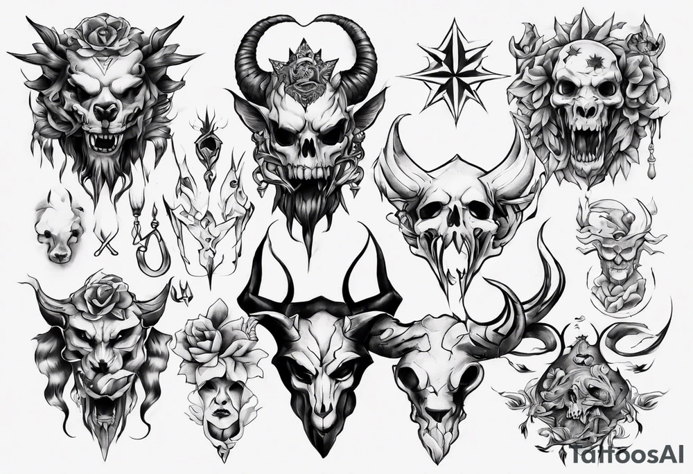 Let choas rein tattoo idea