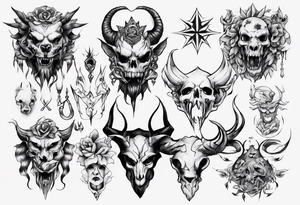 Let choas rein tattoo idea