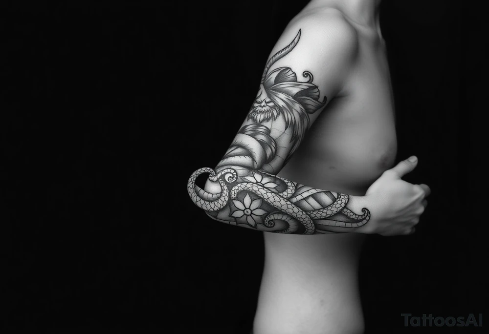 sea ​​gods tattoo idea