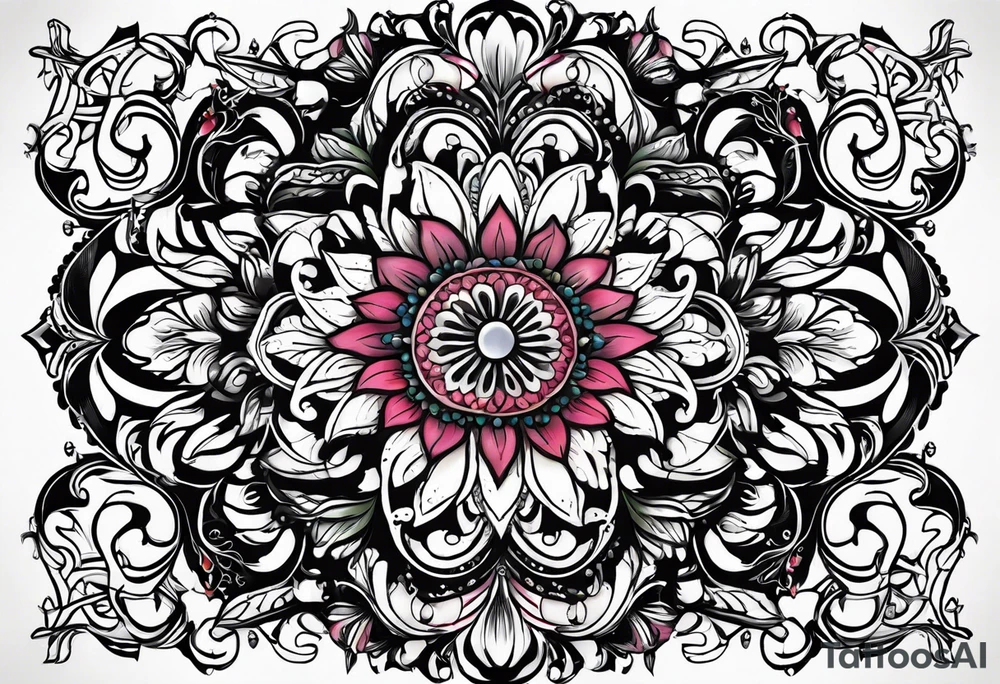 filigree tattoo idea