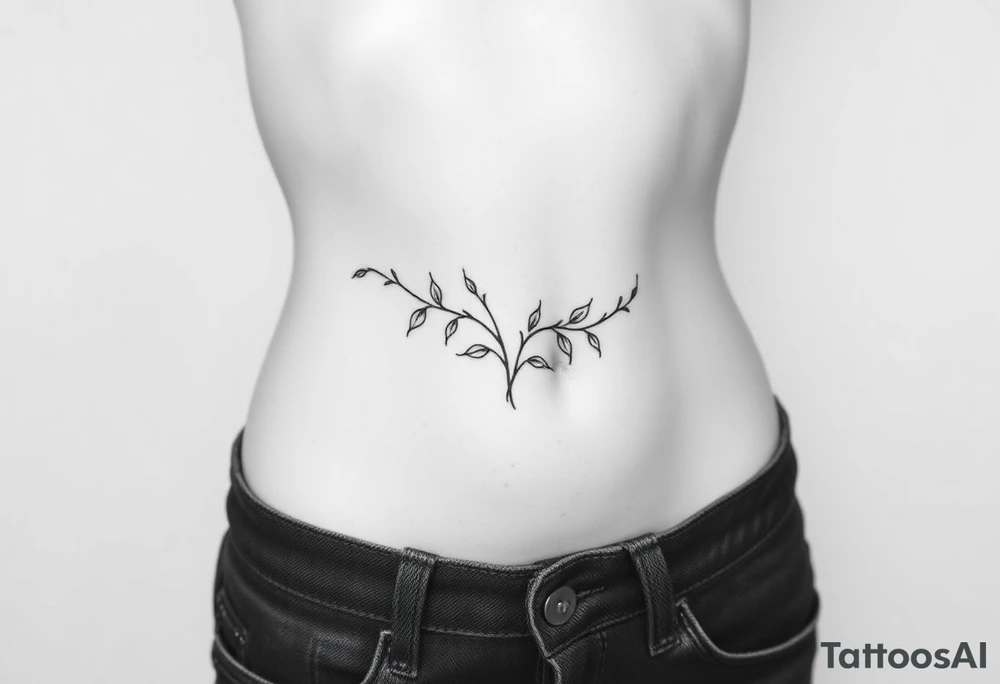 Fully nude lady with big titties tattoo idea