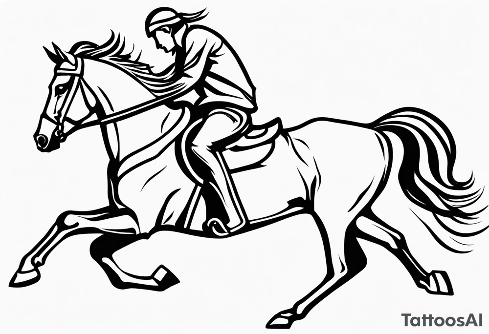 horseman tattoo idea