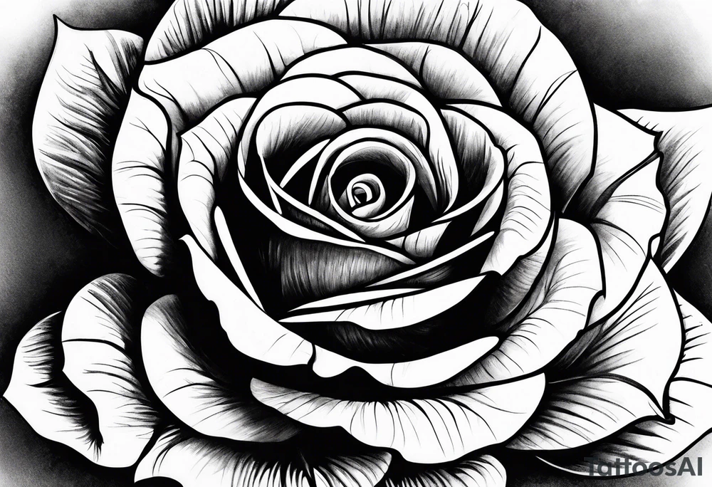 Rose,blood tattoo idea