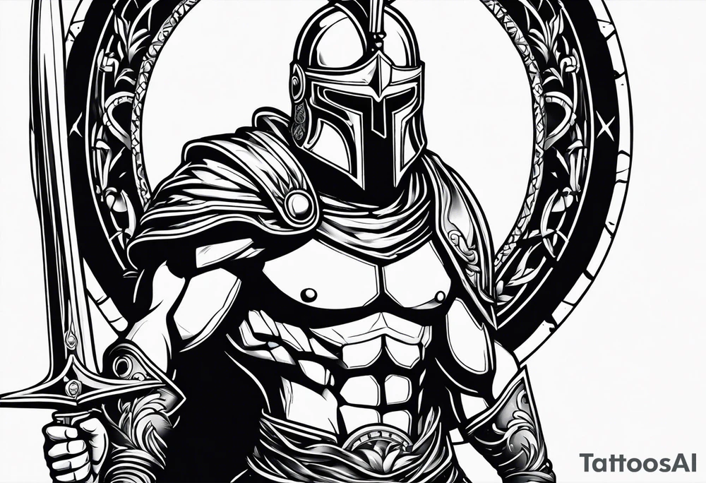 spartan tattoo idea