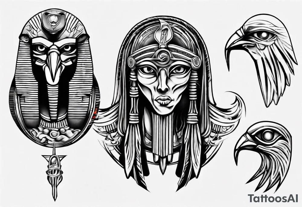 horus tattoo idea