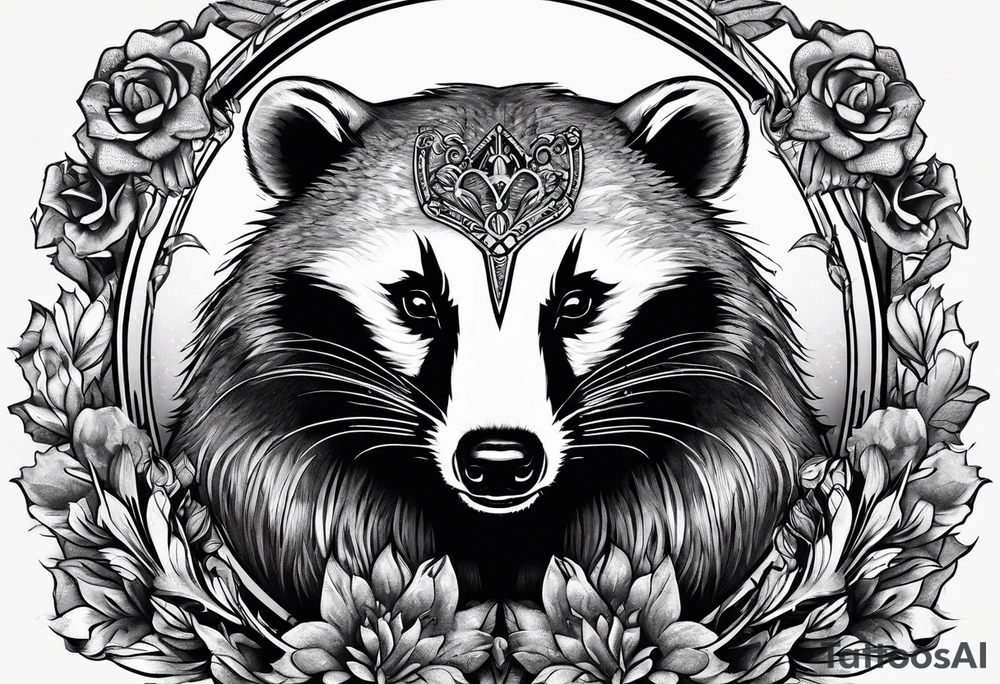 Angry Mc.Badgers tattoo idea