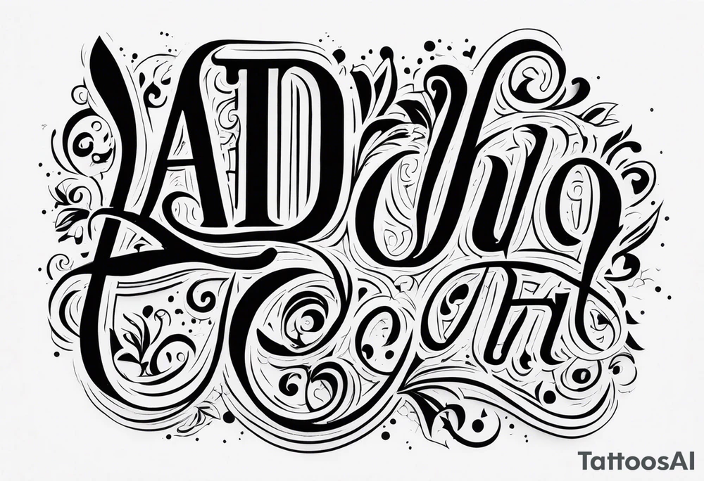 Aadhya tattoo idea