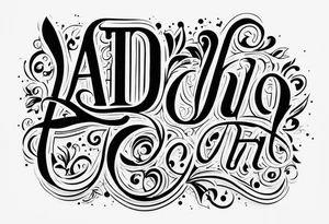 Aadhya tattoo idea