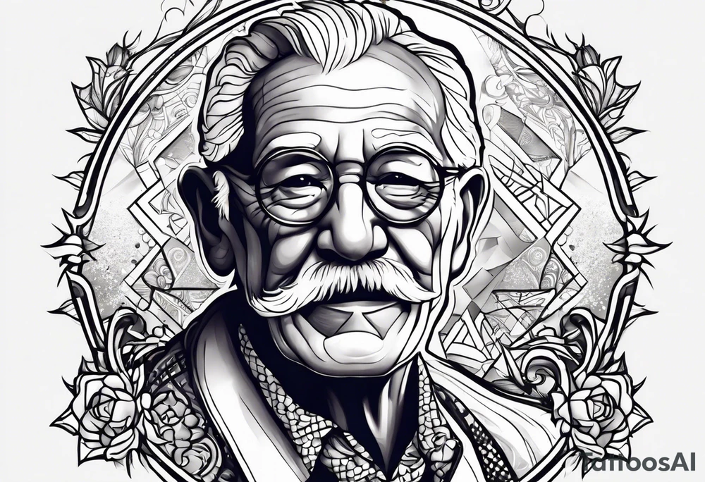 Grandpa passing from prostate cancer tattoo idea