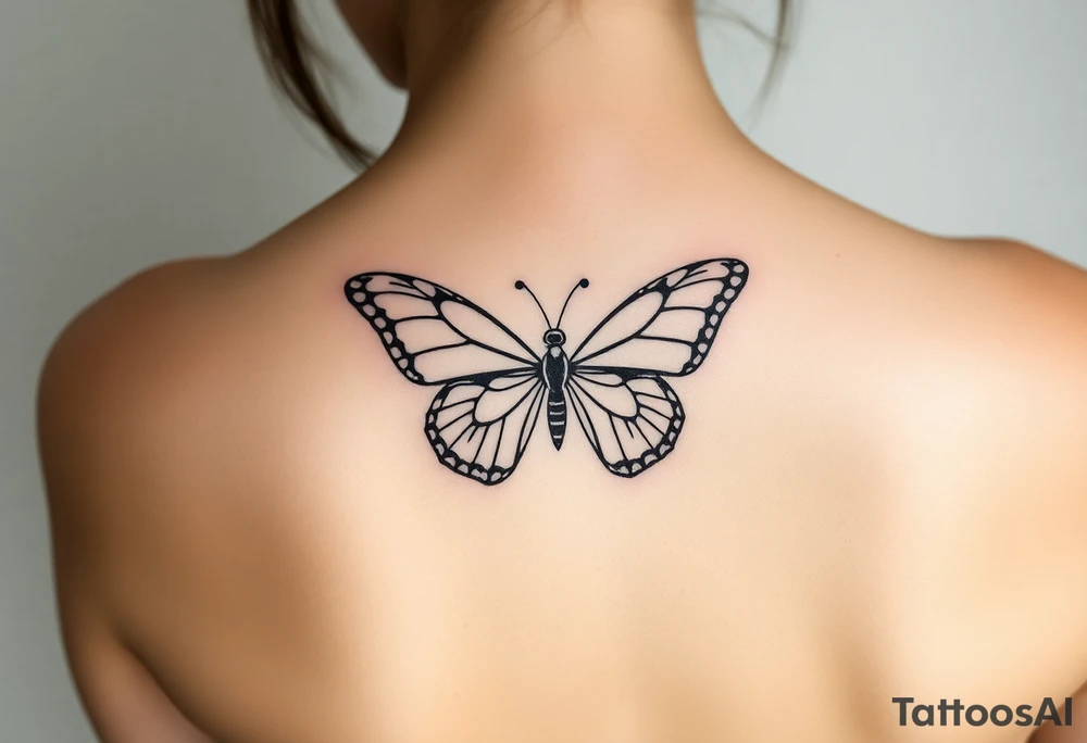 butterfly tattoo idea