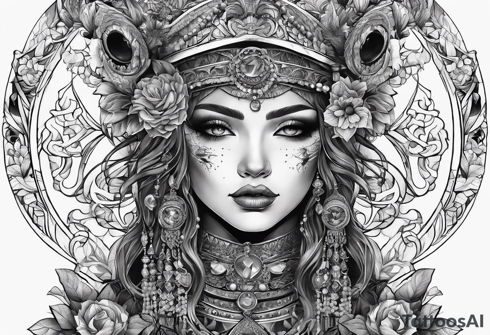 Fata dell'assenzio tattoo idea