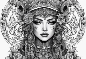 Fata dell'assenzio tattoo idea