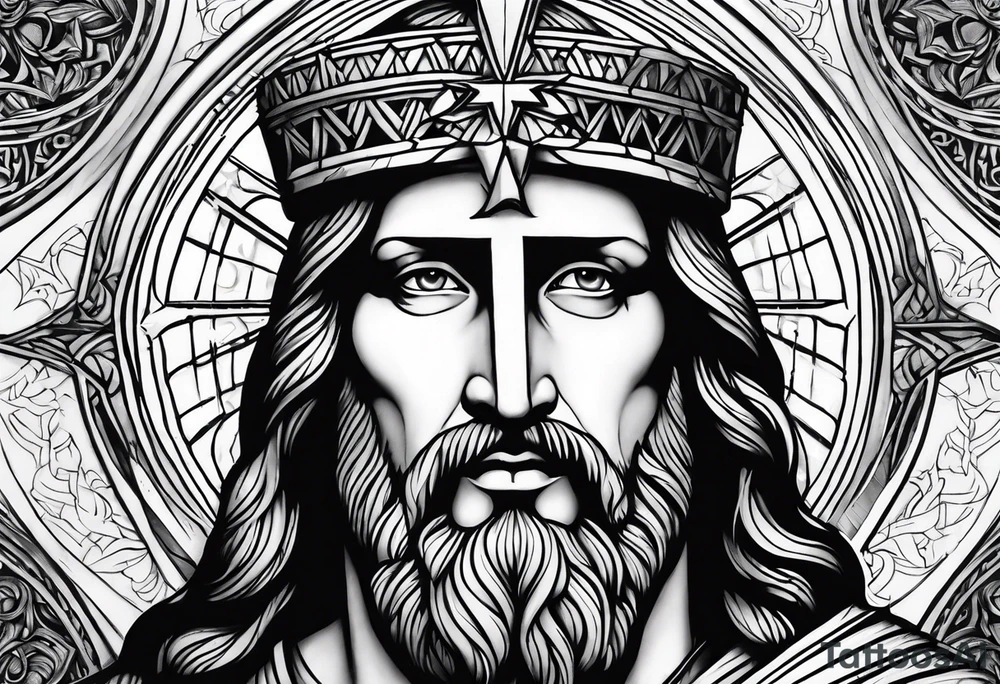 strenght of Christ tattoo idea