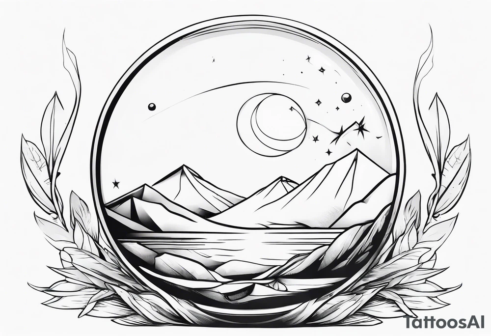 Crystal Ball tattoo idea