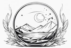 Crystal Ball tattoo idea