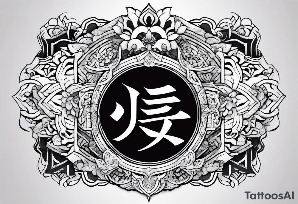 kanji forever tattoo idea