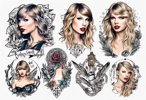 Taylor Swift reputation tattoo idea