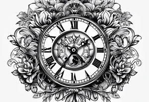 Time is money tattoo idea