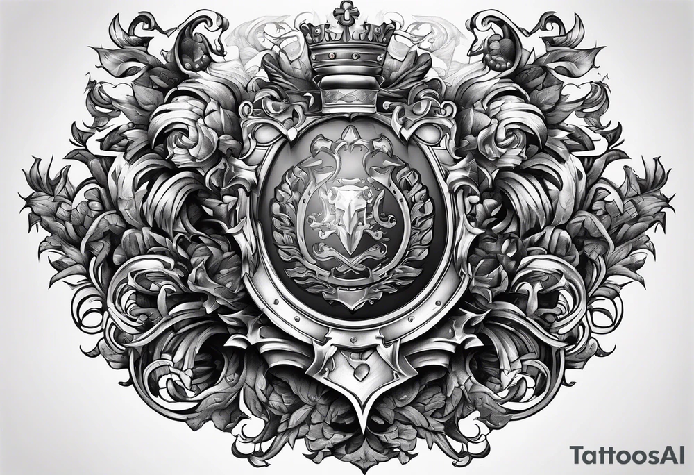 coat of arms tattoo idea