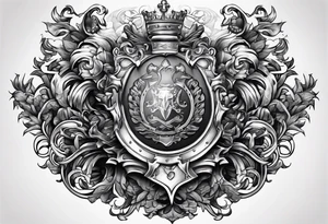 coat of arms tattoo idea