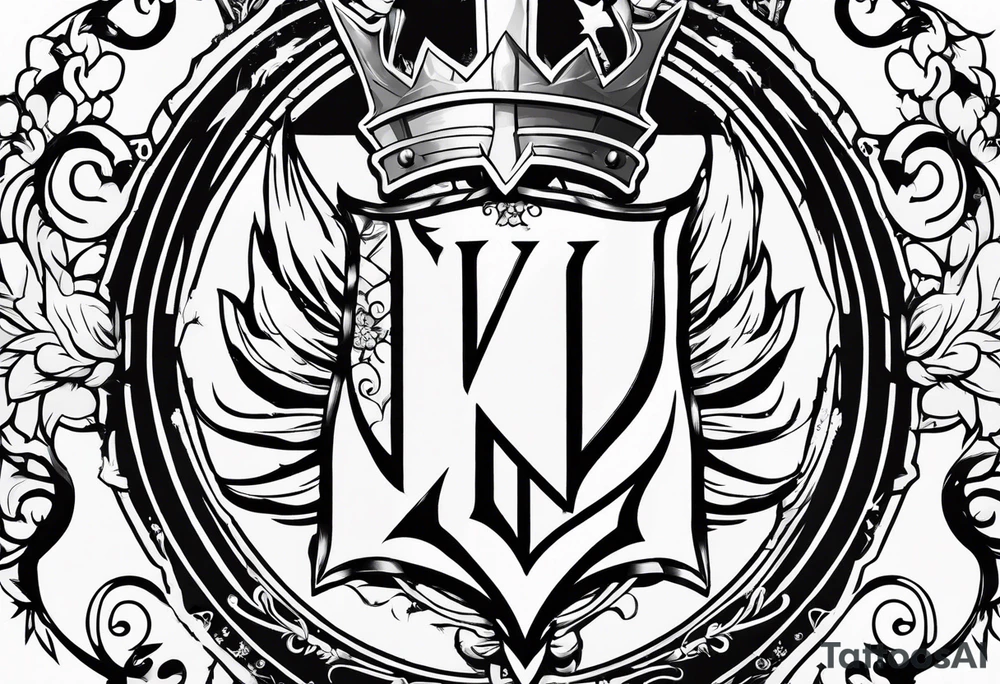 The anime show Fairy tail logo tattoo idea