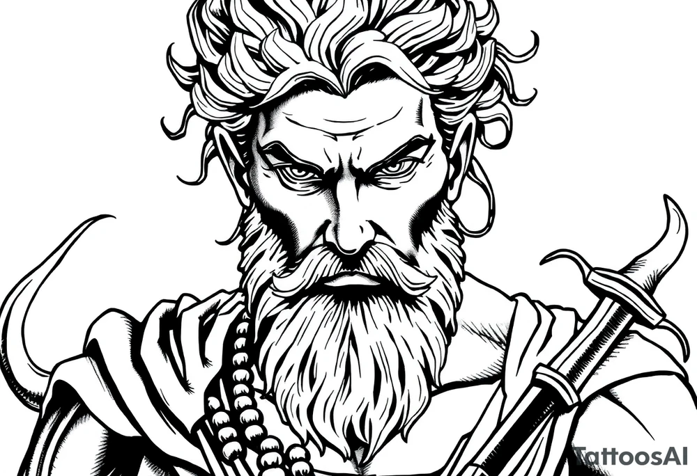 greek god tattoo idea