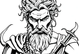 greek god tattoo idea