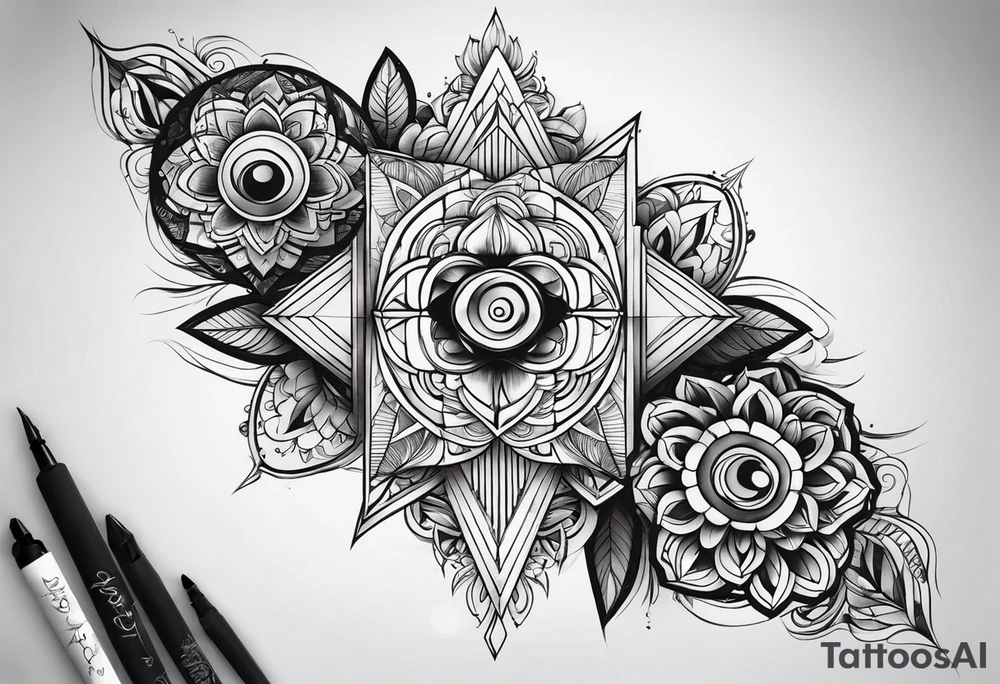 Год крысы tattoo idea