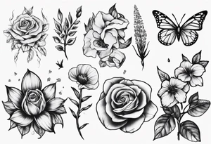 Garden tattoo idea