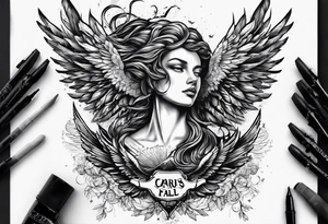 Icarus falling

include quote
let our scars fall in love tattoo idea