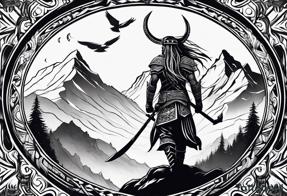 Valhalla tribe tattoo idea