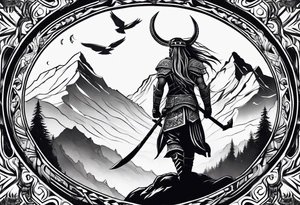 Valhalla tribe tattoo idea